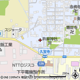 カームメゾン久宝寺周辺の地図
