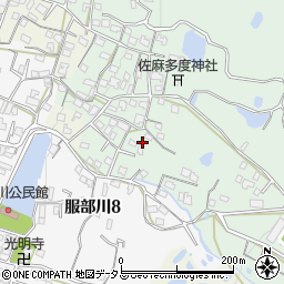 大阪府八尾市山畑392周辺の地図