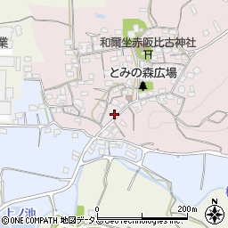 奈良県天理市和爾町1135周辺の地図