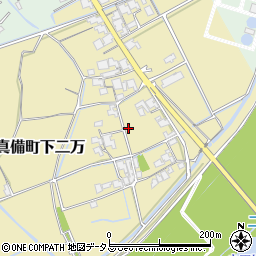 岡山県倉敷市真備町下二万2077-11周辺の地図