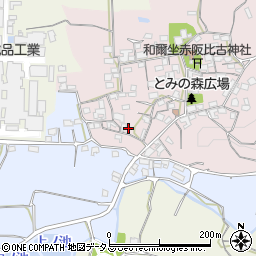 奈良県天理市和爾町1165周辺の地図