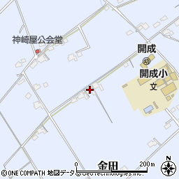 岡山県岡山市東区金田1550周辺の地図