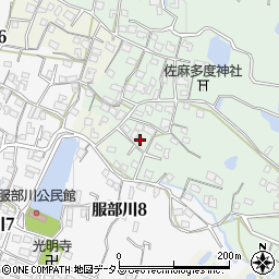 大阪府八尾市山畑391周辺の地図