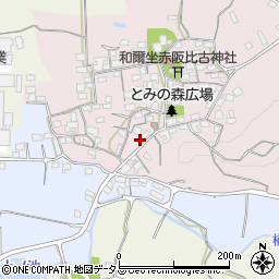 奈良県天理市和爾町1124周辺の地図