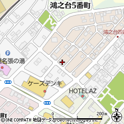 ＳｈａＭａｉｓｏｎ鴻之台周辺の地図