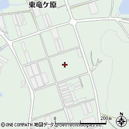 愛知県田原市赤羽根町東竜ケ原周辺の地図