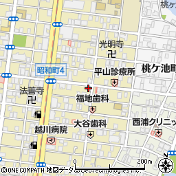 プレアール昭和町周辺の地図