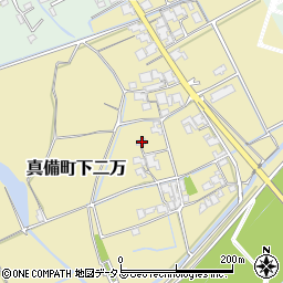 岡山県倉敷市真備町下二万2071-2周辺の地図