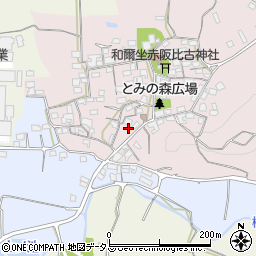 奈良県天理市和爾町1131周辺の地図