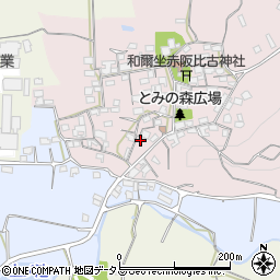 奈良県天理市和爾町1132周辺の地図