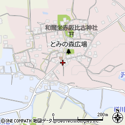 奈良県天理市和爾町1091周辺の地図