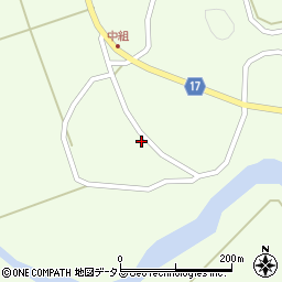 山口県萩市上田万2184周辺の地図