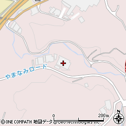 コスモパック奈良第二工場周辺の地図
