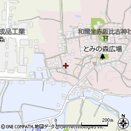 奈良県天理市和爾町1171周辺の地図