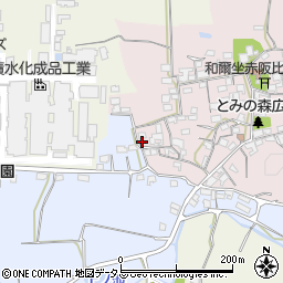 奈良県天理市和爾町1155周辺の地図