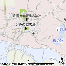 奈良県天理市和爾町1098周辺の地図