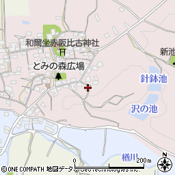 奈良県天理市和爾町1099周辺の地図