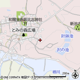 奈良県天理市和爾町1100周辺の地図