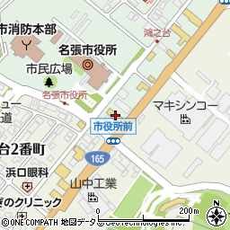 ＨｏｎｄａＣａｒｓ三重名張鴻之台店周辺の地図