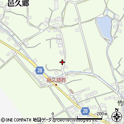 岡山県岡山市東区邑久郷2217周辺の地図