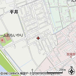 岡山県岡山市中区平井1124-5周辺の地図