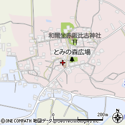 奈良県天理市和爾町1121周辺の地図