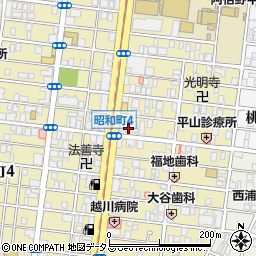 シティコーポ昭和町周辺の地図