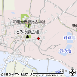 奈良県天理市和爾町1104周辺の地図