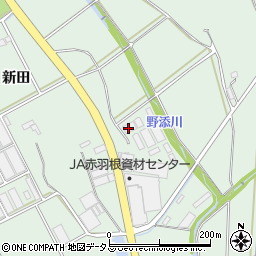 愛知みなみ農協　資材部資材課・資材推進課・資材推進課赤羽根駐在周辺の地図