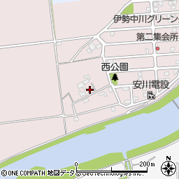 三重県松阪市嬉野一志町100周辺の地図