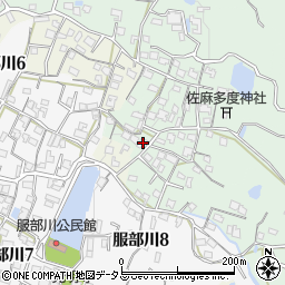 大阪府八尾市山畑388周辺の地図