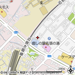 三重県名張市希央台２番町2周辺の地図