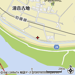 岡山県総社市清音古地472周辺の地図