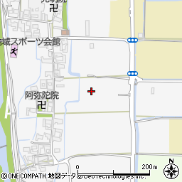 奈良県大和郡山市番条町周辺の地図