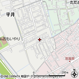 岡山県岡山市中区平井1124-19周辺の地図