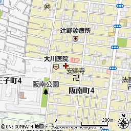ロードヒル阪南町周辺の地図
