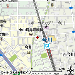 ジャンたこ 今川店周辺の地図