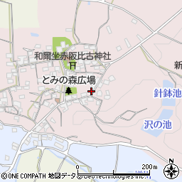 奈良県天理市和爾町1106周辺の地図