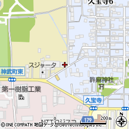テラスハウス高田周辺の地図