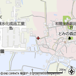 奈良県天理市和爾町1244周辺の地図