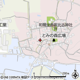奈良県天理市和爾町1176周辺の地図