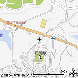 三重県名張市下比奈知3733-30周辺の地図
