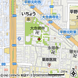 大阪府大阪市平野区平野上町周辺の地図