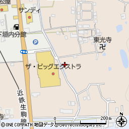 奈良県生駒郡平群町三里129周辺の地図