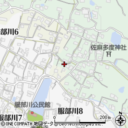 大阪府八尾市山畑383周辺の地図