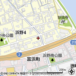 株式会社横田テント商会周辺の地図
