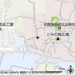 奈良県天理市和爾町1174周辺の地図