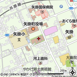 矢掛町役場　矢掛町社会福祉協議会周辺の地図