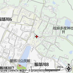 大阪府八尾市山畑382周辺の地図
