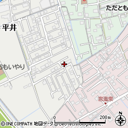 岡山県岡山市中区平井1124-3周辺の地図